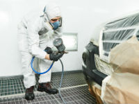 локальная покраска бампера без снятия